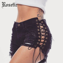 Load image into Gallery viewer, Slim Ripped Jeans Short