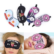 Load image into Gallery viewer, Printing Eye Sleep Masks